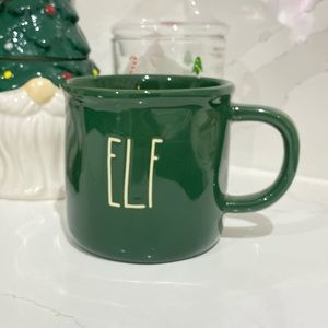 Rae Dunn ELF Green Mug